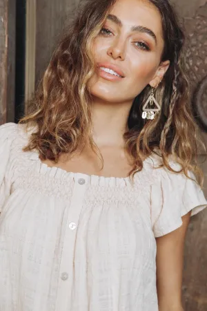 ANTILLIA DROP EARRING- TRIANGLE DROP