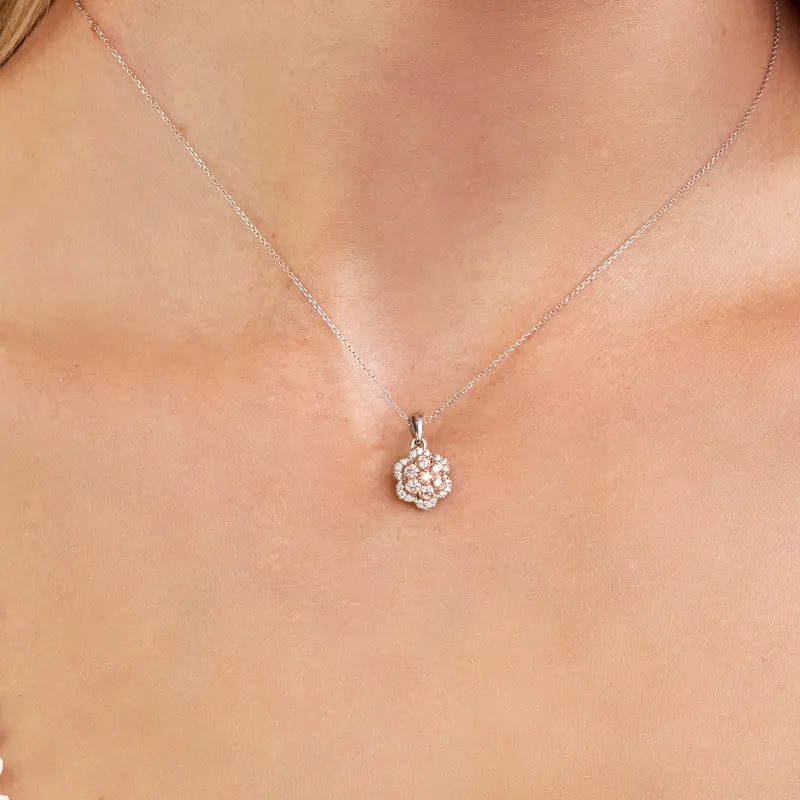 Blush Paisley Necklace
