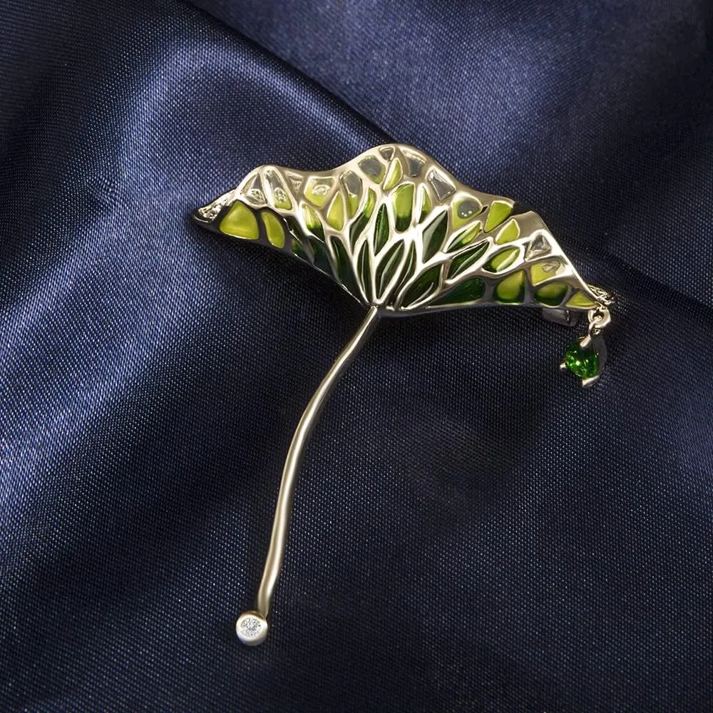 Brooches for Women, Shiny Cubic Zirconia Brooch Pins for Women Fashion Brooch Pin Broach Jewelry Gift