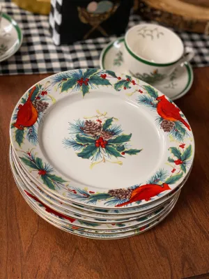 Cardinal Gold Trimmed Salad Plate