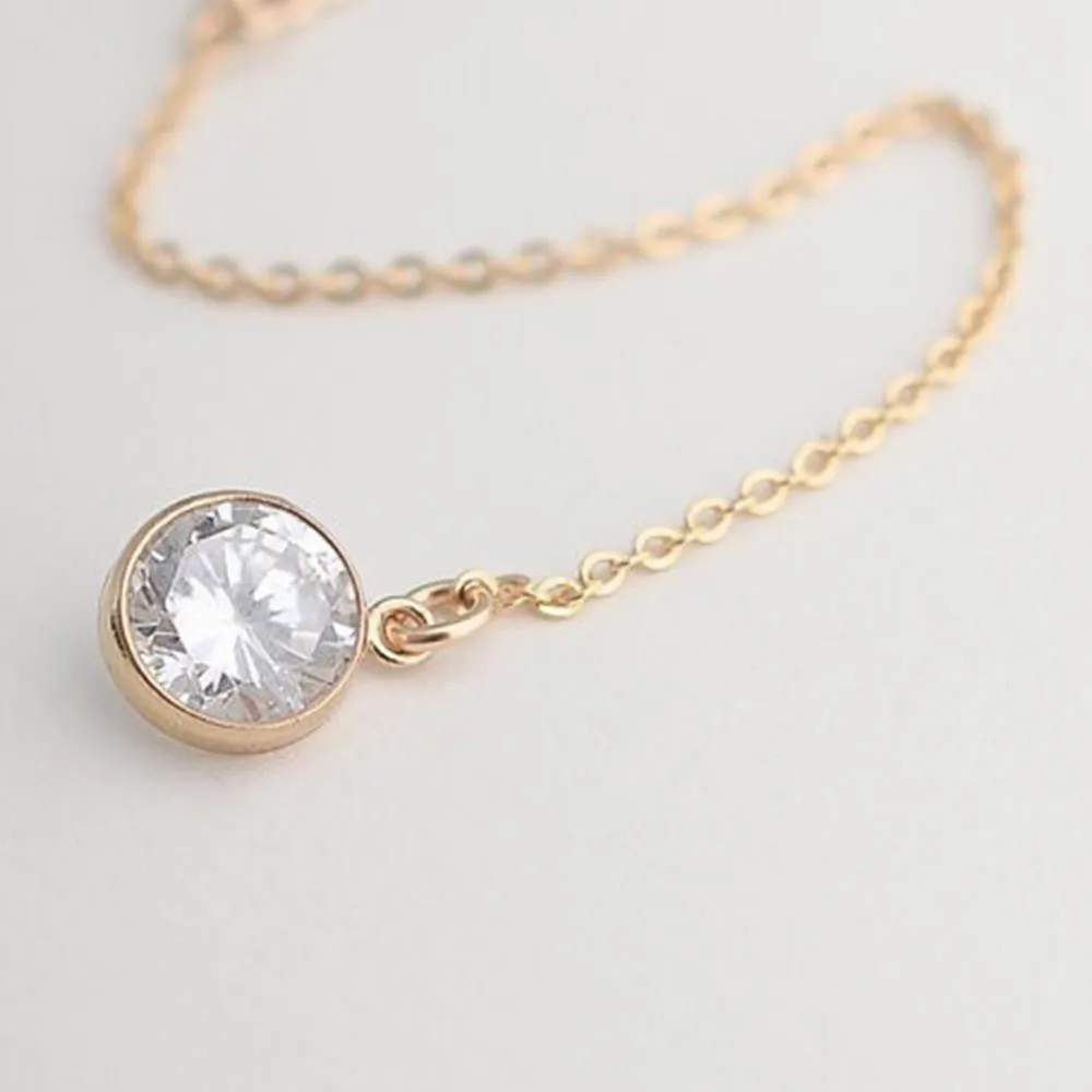 Exclusive Gold Plated Diamond Necklace
