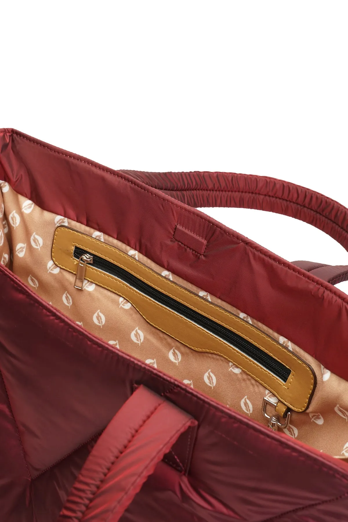 Shopper Bag Antique Red Metallic