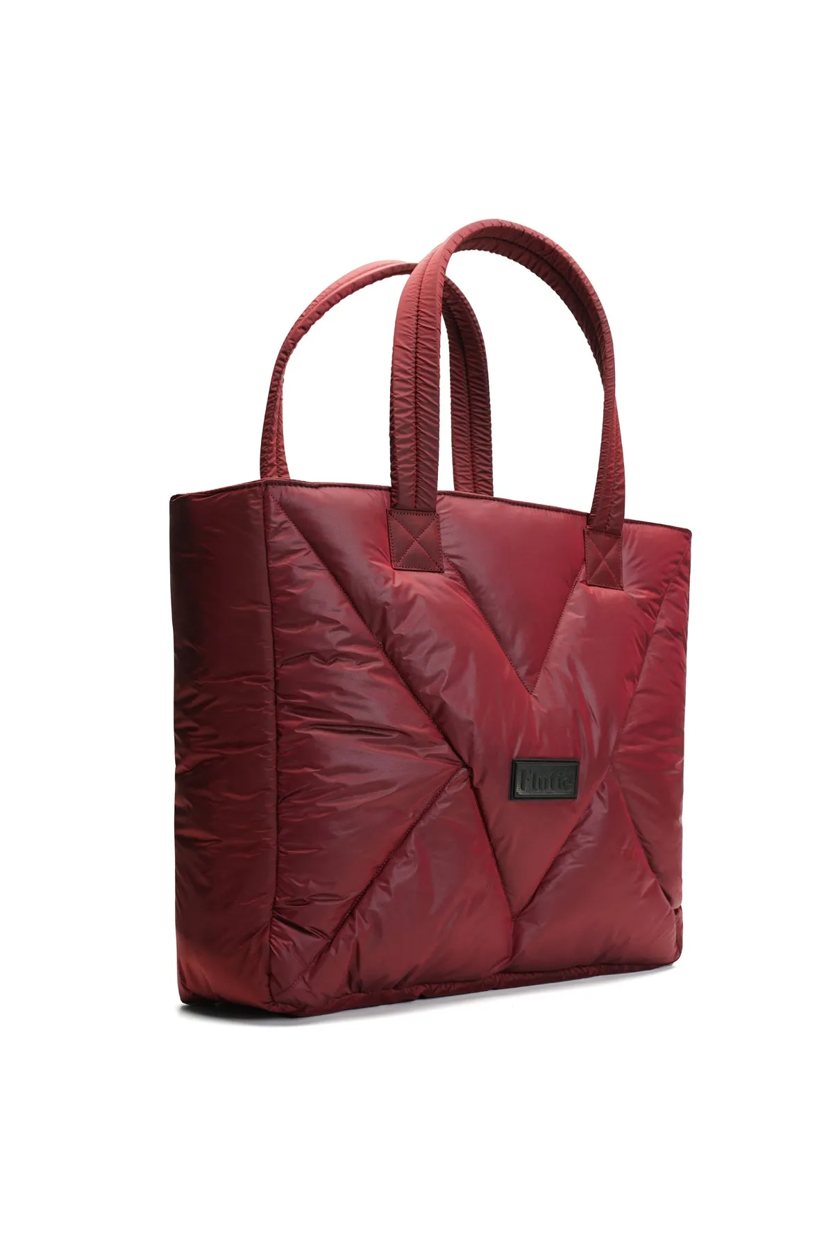 Shopper Bag Antique Red Metallic
