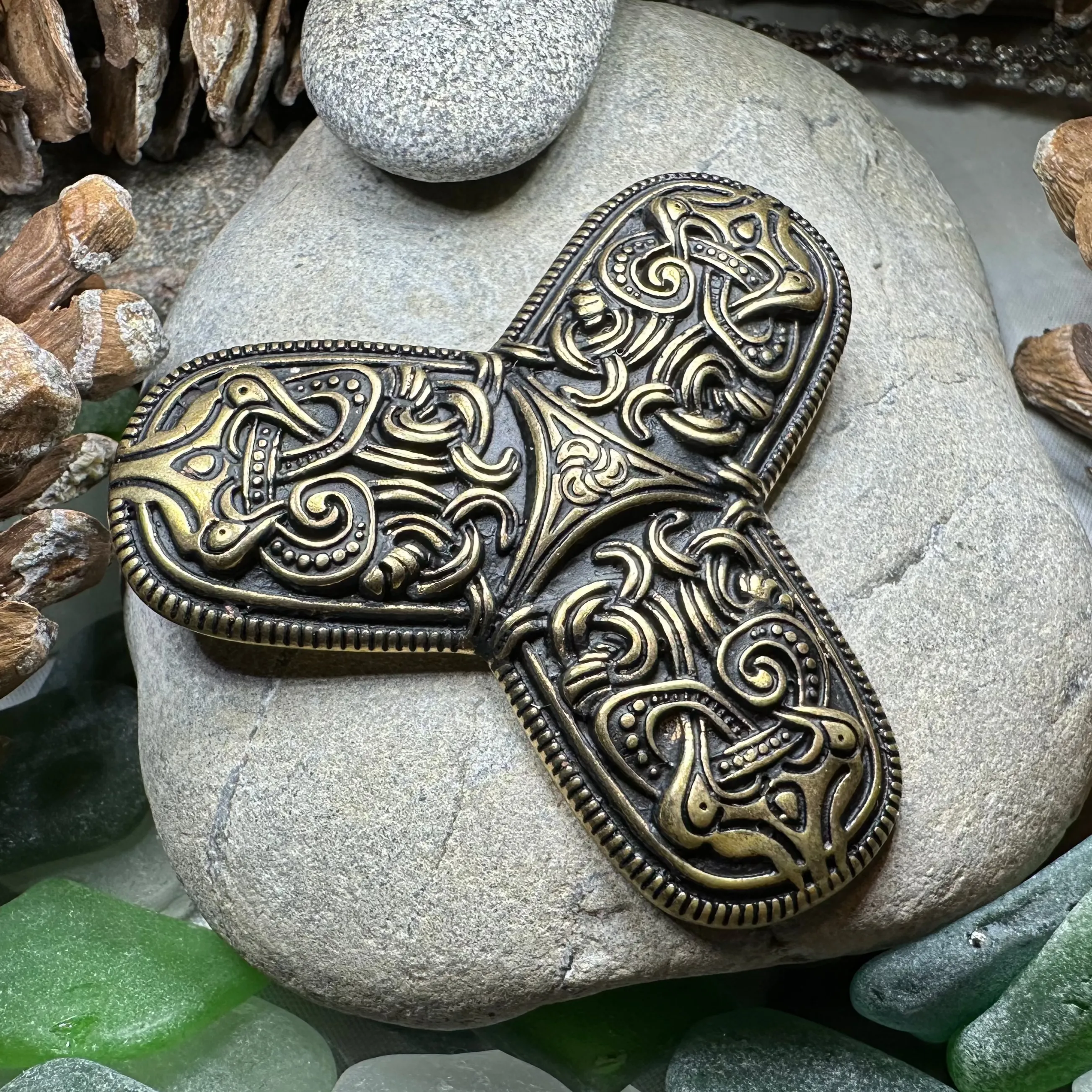 Upland Viking Trefoil Brooch