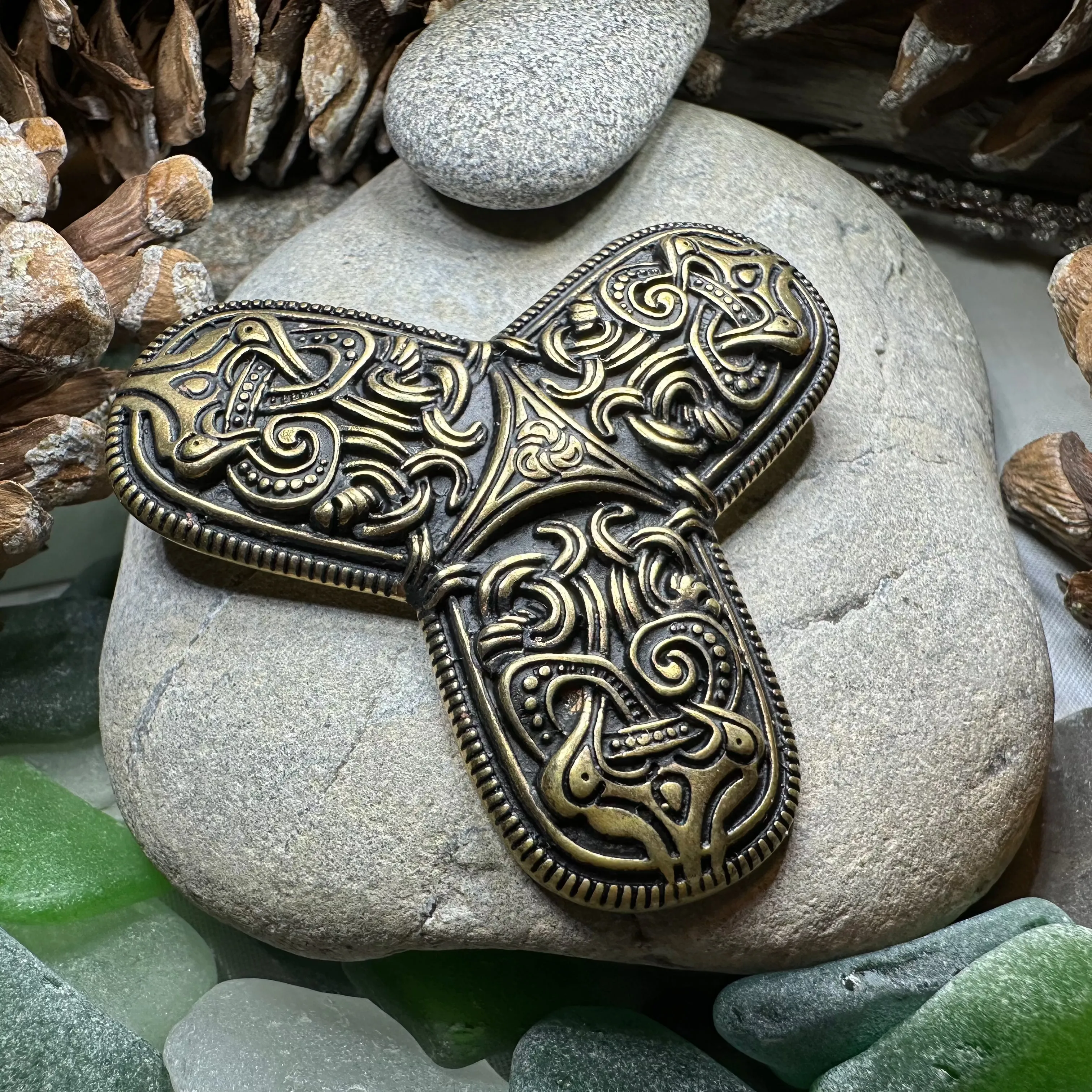 Upland Viking Trefoil Brooch